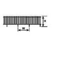 Plastruct FEN-31 1-500 Fence Picket PLS90458